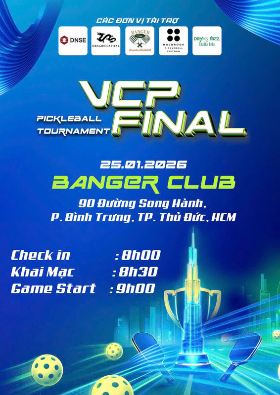 VCP FINAL PICKLEBALL TOURNAMENT