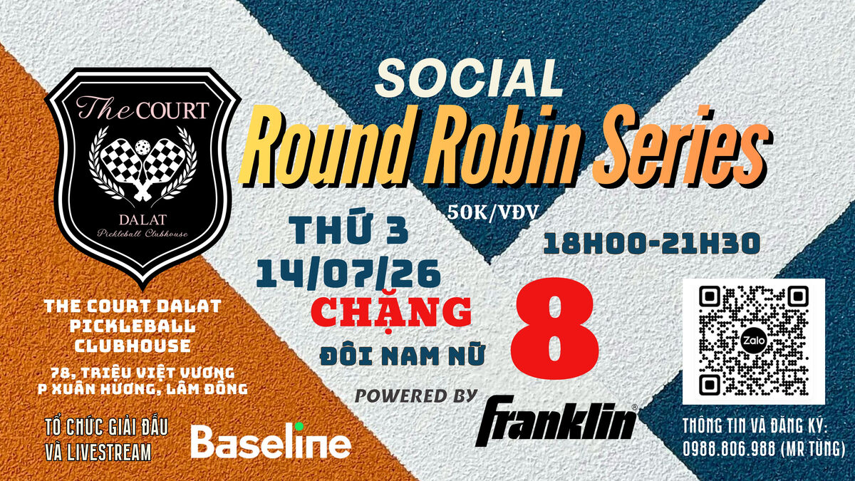SOCIAL ROUND ROBIN CHẶNG 8 (14/07/26)