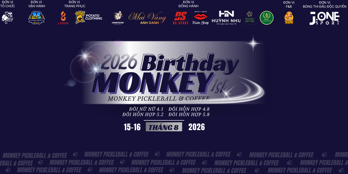 2026 BIRTHDAY MONKEY 1ST