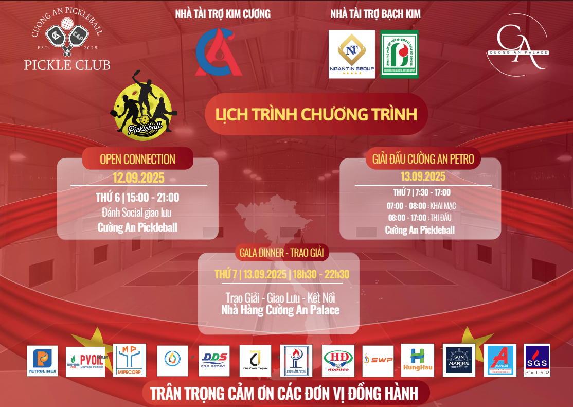 Cường An Petro Pickleball Cup 2025