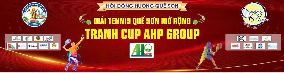  GIẢI TENNIS CÚP AHP MỞ RỘNG LẦN THỨ 1