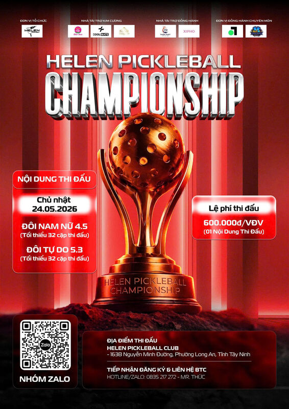 HELEN PICKLEBALL CHAMPIONSHIP