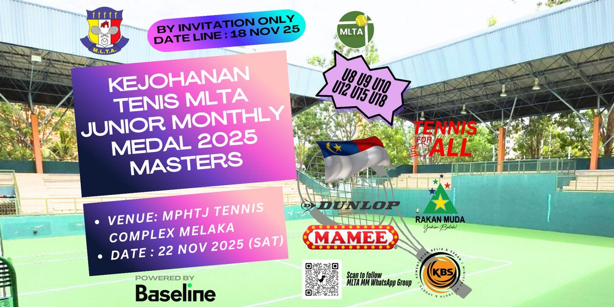 MLTA MONTHLY MEDAL TENNIS JUNIOR TOURNAMENT MASTERS 2025