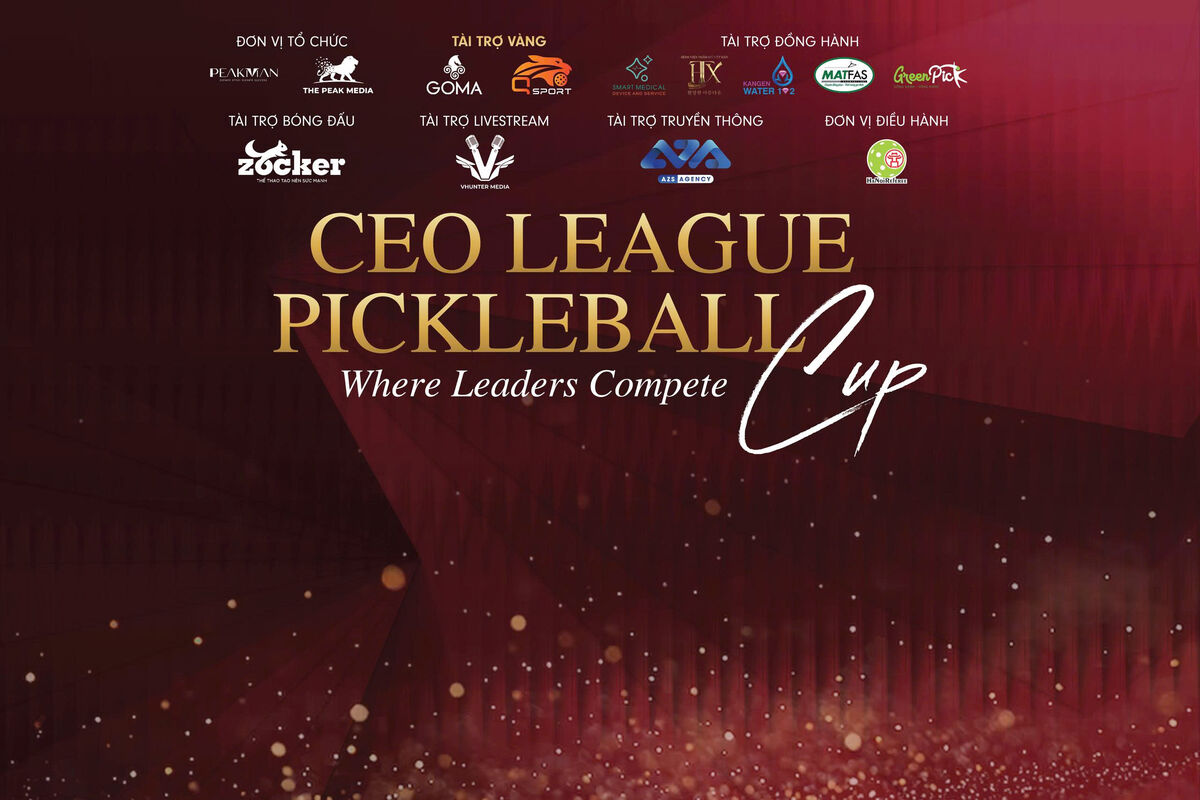 GIẢI CEO LEAGUE PICKLEBALL CUP 2026